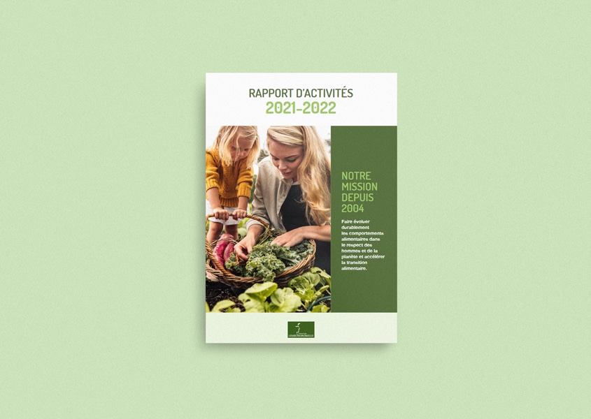 Couverture du rapport d'activité 2021-2022